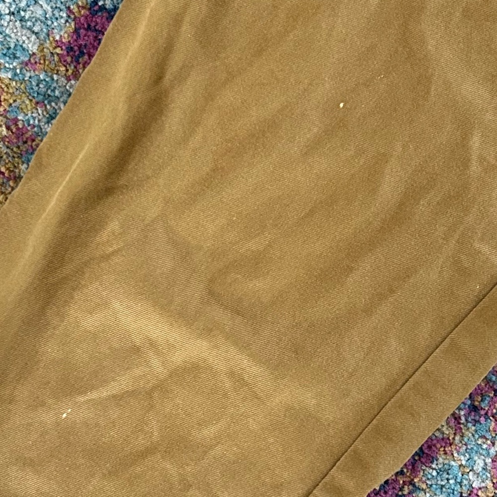 Alex Mill | Women’s Cognac Brown Pleat Front The Boy Pant Ankle Chino Pants Sz 4 - Picture 11 of 16